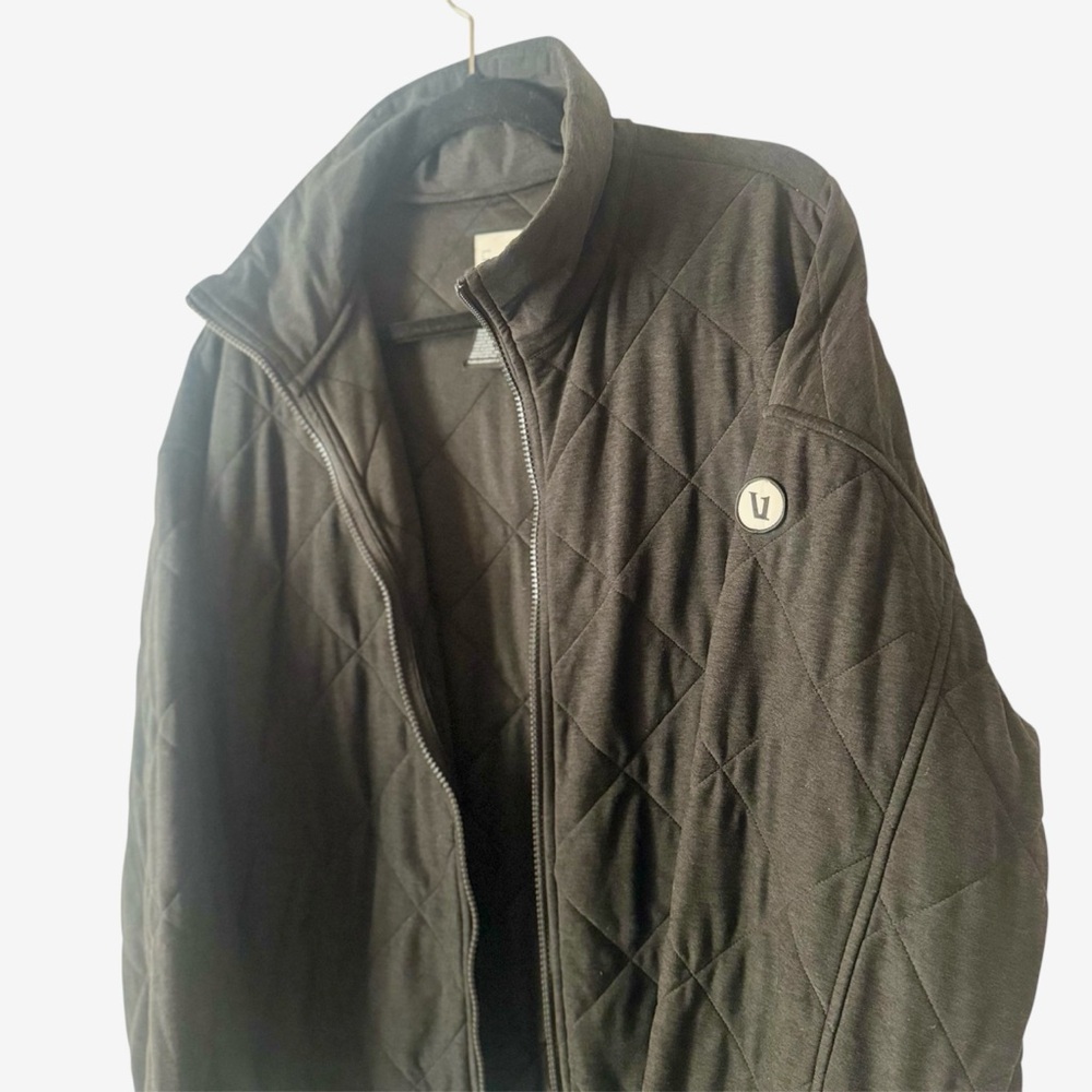 Vuori Halo quilted insulated black XL Dreamknit Primaloft bomber jacket - Picture 6 of 11